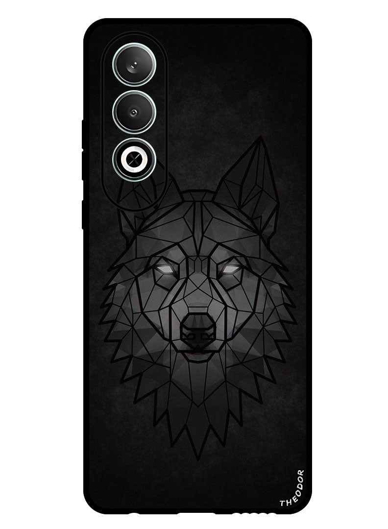 Theodor Protective Case Anti Scratch Shock Proof Bumper Cover For OnePlus Nord CE 4 Wolf Abstract - Image 1