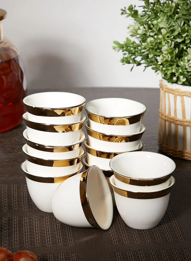 Nimah Set Of 12 Tea Cups