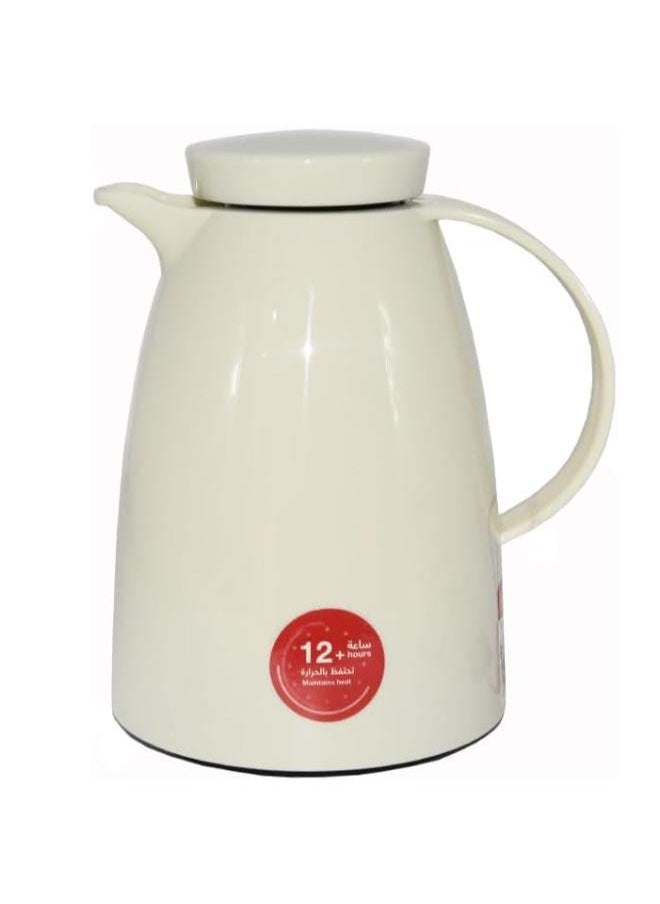 BASURRAH Basra tea thermos, shiny beige, size 2 liters, 19-46730 