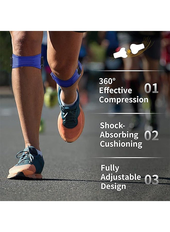 MXN Adjustable Patellar Tendon Knee Strap for Pain Relief Anti Slip Super Elastic and Breathable Knee Braces Support for Weightlifting, Running, Workouts - Image 5