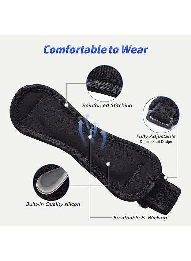 MXN Adjustable Patellar Tendon Knee Strap for Pain Relief Anti Slip Super Elastic and Breathable Knee Braces Support for Weightlifting, Running, Workouts - Image 3