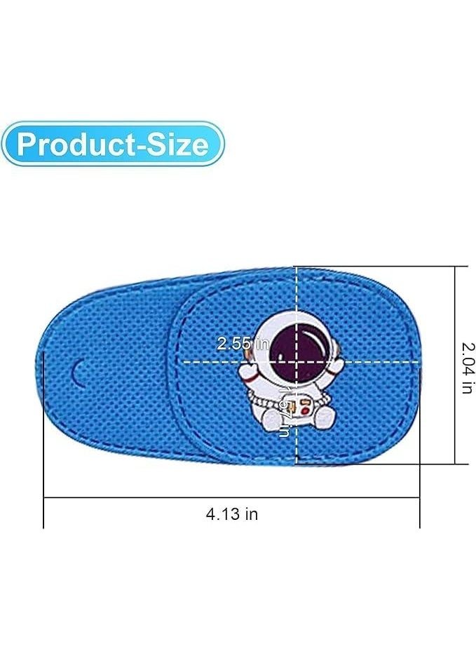 6 Pcs Eye Patches for Kids, Eye Patch for Glasses, Upgraded 3D Contoured Design, Cute Pattern Design, Kids Reusable Eye Patch for Treating Lazy Eye Amblyopia Strabismus, Left - Image 5