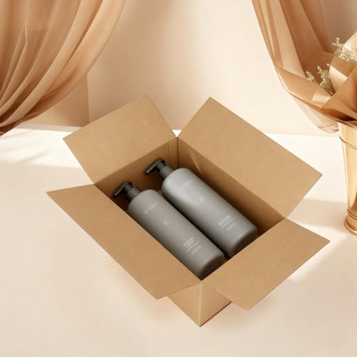 CRUGLA 40 Packs 10x7x5 Shipping Boxes for Small Business, Corrugated Cardboard Boxes Bulk for Shipping Packing Mailing - Image 2