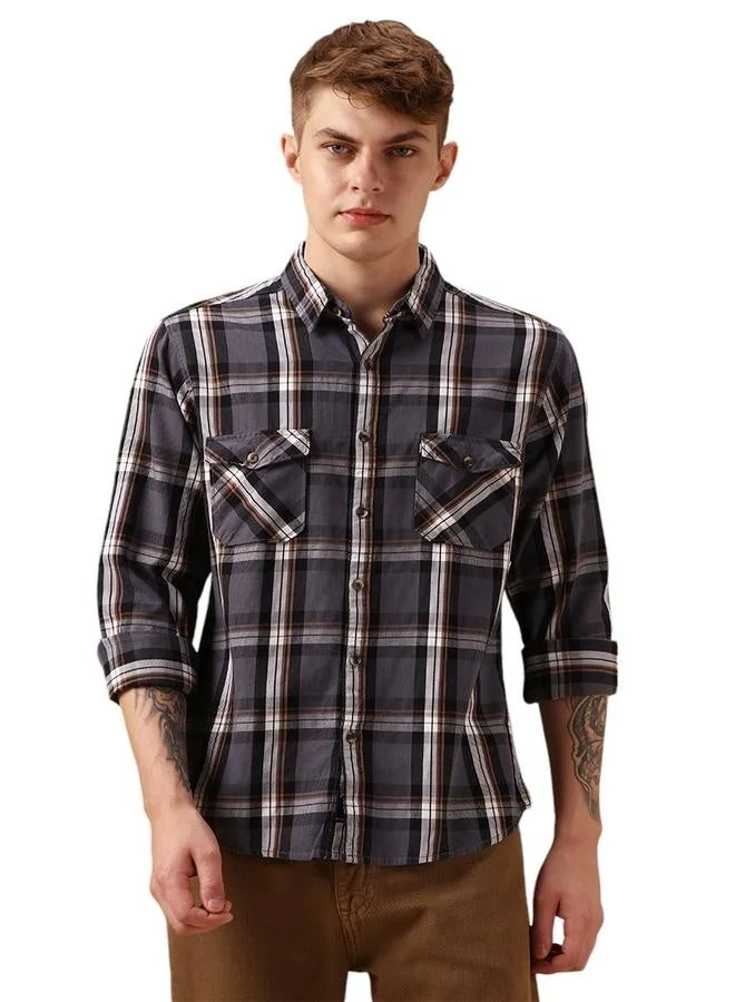 Dennis Lingo  Regular Fit Multi-Color Cotton Casual Shirt Regular Collar for Men | Best Price UAE