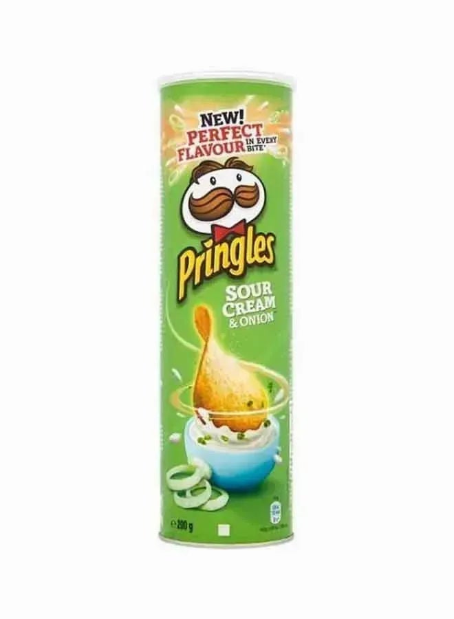 Pringles Sour Cream & Onion Chips, 200g