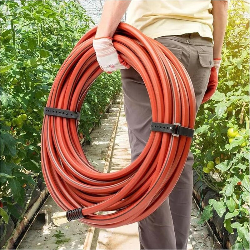 Black Nylon Tie Down Straps Medium Length Quick Release Self Locking for Luggage Storage Moving Camping - Image 3