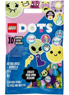 LEGO LEGO DOTS Extra DOTS – Series 6 41946 Craft Decoration Kit (118 Pieces)  - Image 1