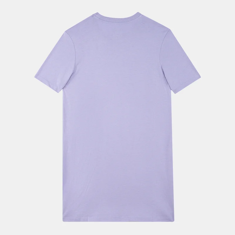 VANS Kids' Floral Check Daisy Print T-Shirt Dress