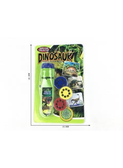 Hot Children's Projection Flashlight Baby Story Projector Slide Puzzle Early Education Toys-Color:Dinosaur Projection Flashlight