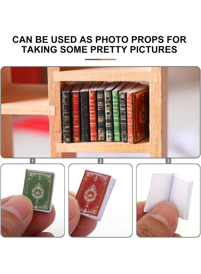 DROPOSALE 18 Pcs Miniatures Dollhouse Books Assorted Mini Decoration Accessories Doll Toy Supplies Christmas Pretend Play Makeup Use Game Play Baby Girls Baby Multi Color - Image 4