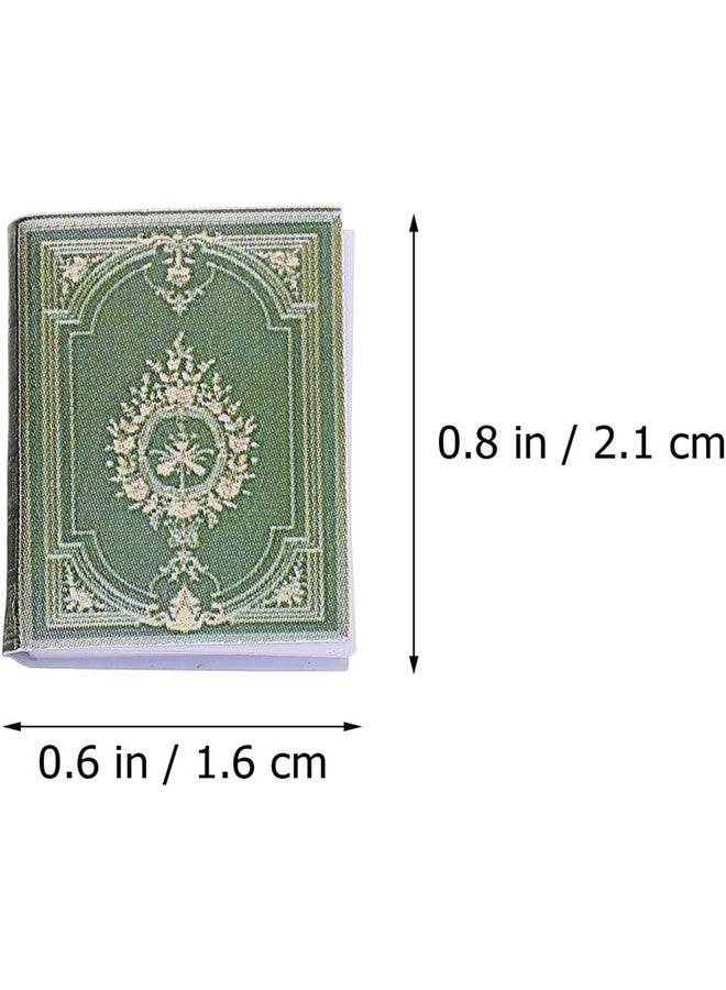 DROPOSALE 18 Pcs Miniatures Dollhouse Books Assorted Mini Decoration Accessories Doll Toy Supplies Christmas Pretend Play Makeup Use Game Play Baby Girls Baby Multi Color - Image 2