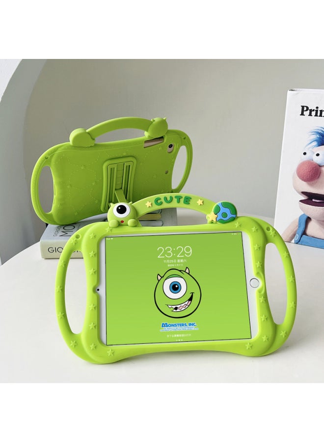 For Ipad Apple Protection Tablet Computer Glue Case Set Silicone Air4 With Pro9.7 Silicone Mini5/6 Silicone-Color:3 Mentions One-eyed Boy-Applicable Model:2017/2018