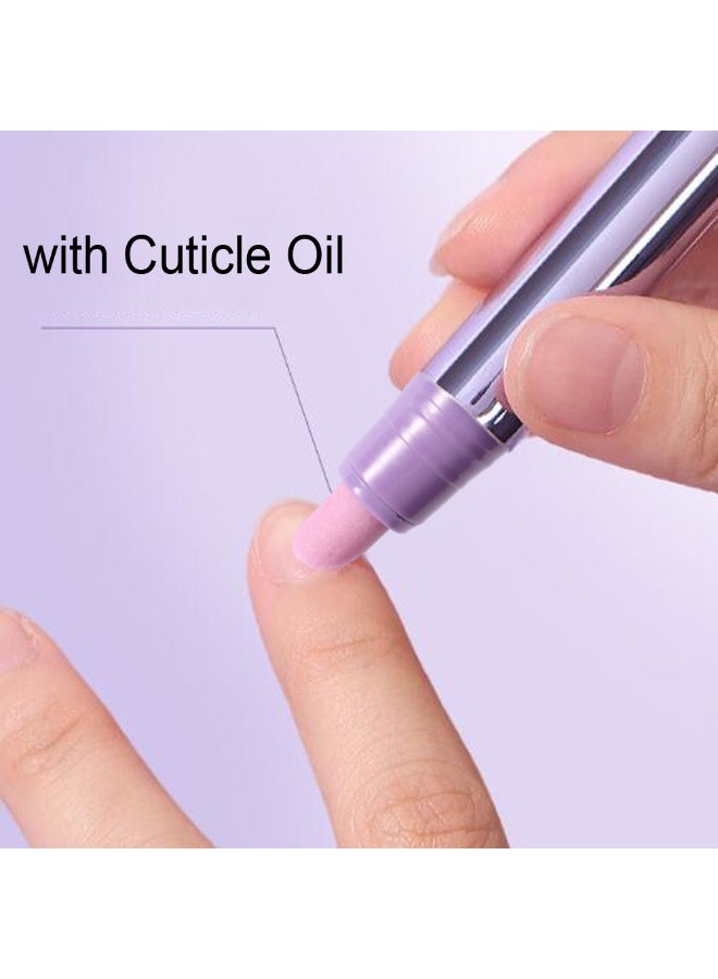 SUFADA 3-in-1 Cuticle Oil Pen with Ceramic Tip,  Nail Treatment for Hangnails, Dry & Damaged Nails, Cuticle Pusher & Remover, Nail Care Pen - Image 3