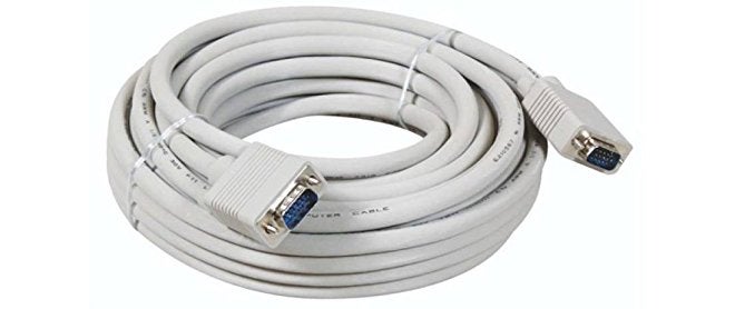 كابل VGA بطول 5 متر ذكر إلى ذكر 15 دبوس 5م