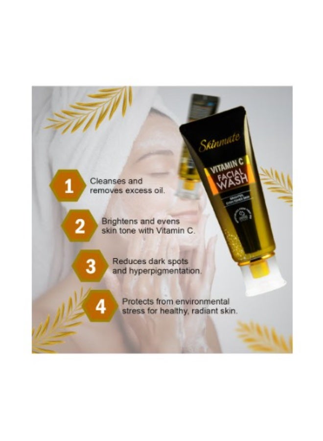 سكين ميت غسول الوجه سكينميت بفيتامين سي لبشرة أكثر إشراقًا وتوحيد لونها - 100 مل - Image 4