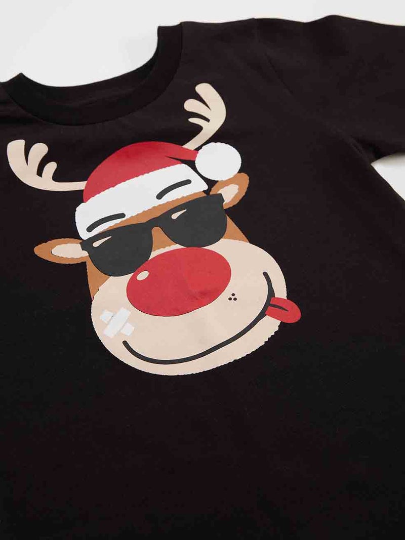 Denokids New Year Deer Boy T-shirt&Pants Set - Image 5