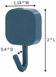 SYOSI 18PACK Adhesive Hooks Heavy Duty Wall Waterproof Oilproof Kitchen for Hanging Coat Hat Towel Robe Key Clothes Hook Mount Home Bathroom Office  - Image 5