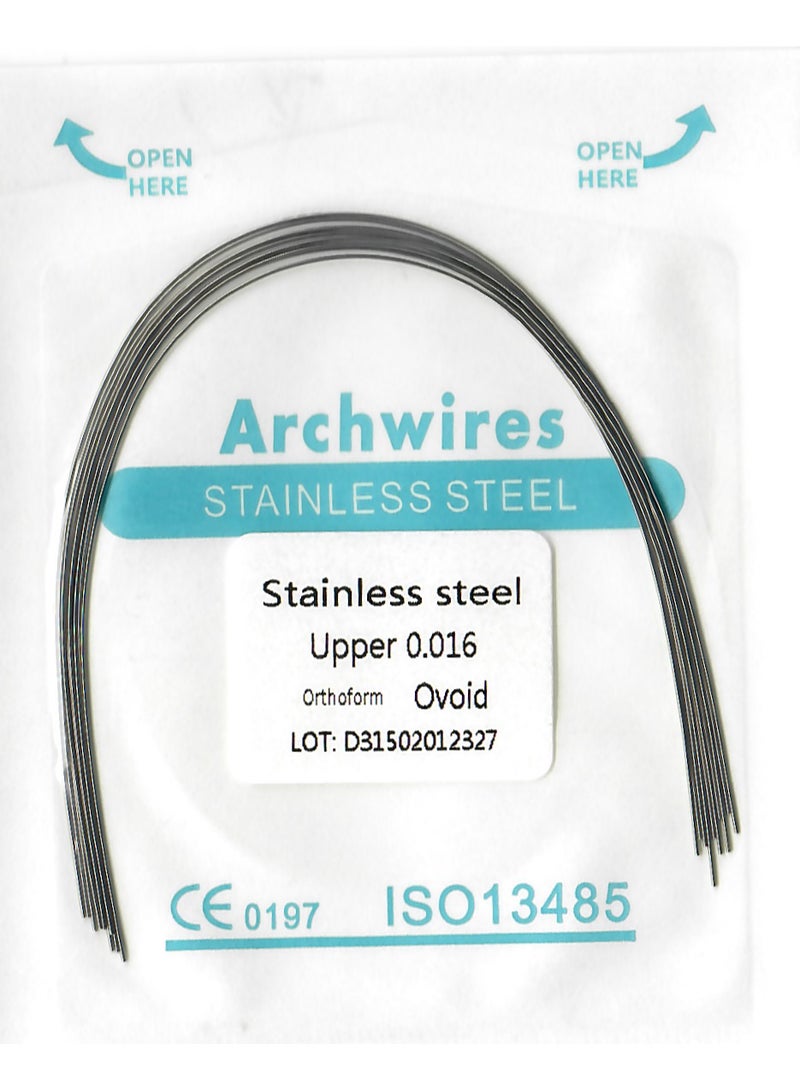 keemz SS Arch Wire  0.016 UPPER - Image 1