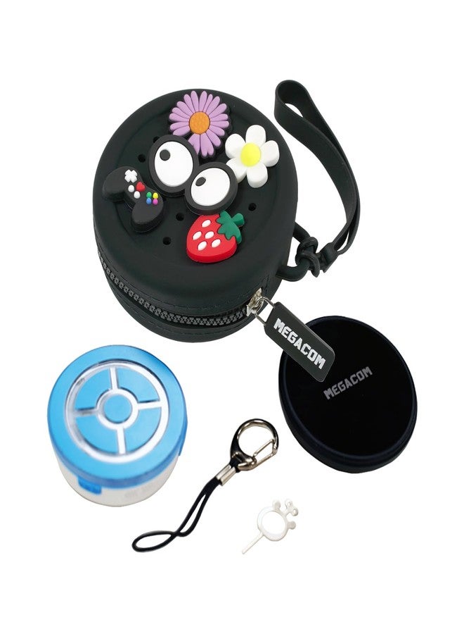 Megacom DuoMon3 PRO 2025ver. 1P/2P Pocket Auto Catcher(Redball) with APP Adjustable Lights, Vibration, Sound & One Touch Reconnect. IPX7 Waterproof, Wireless & Type-C Charging Pad - Image 1