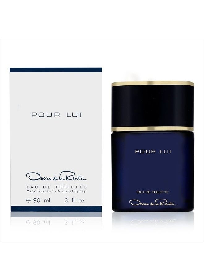 Oscar de la Renta Pour Lui Eau de Toilette Colonge Spray for Men, 3.0 Fl. Oz.  - Image 1