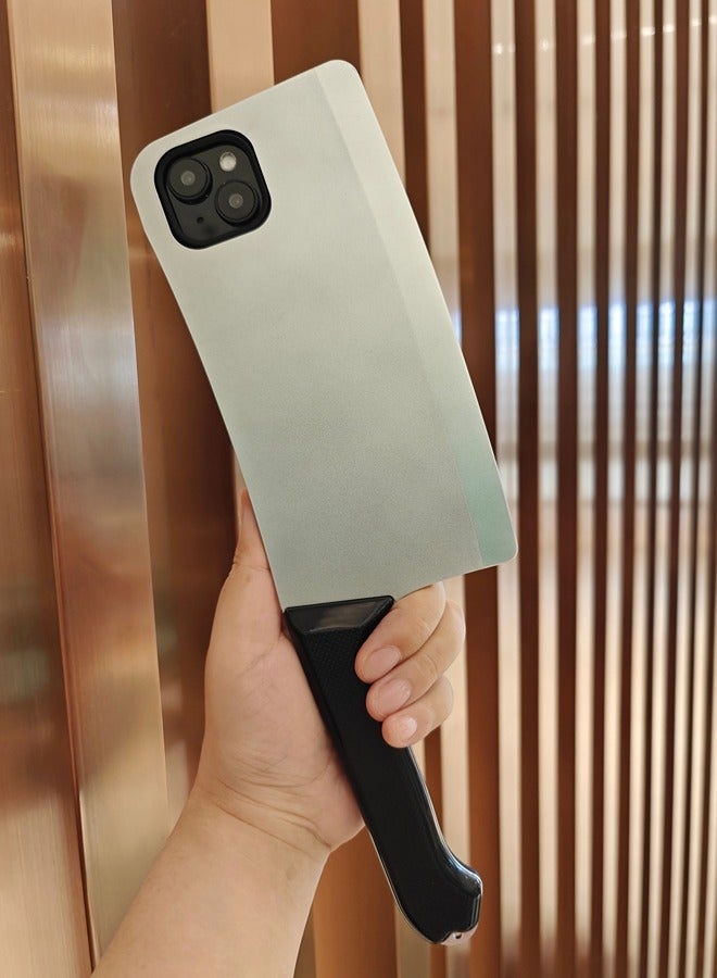 ShebSheb Knife Phone Case for iPhone 13,Creative Cute High Imitation Spoof Fun Silicone Phone Case - Image 1