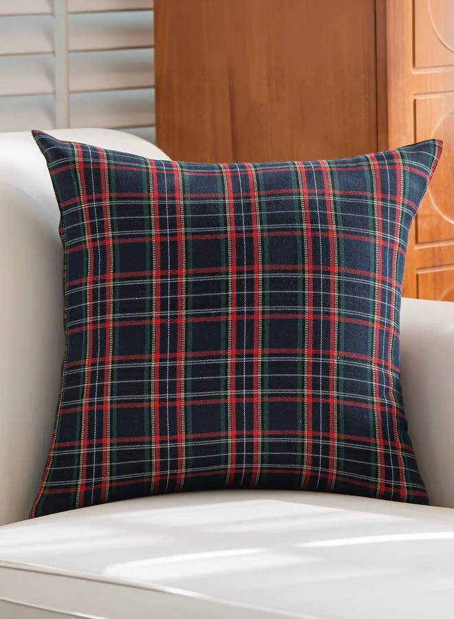 Styli Pack of 2 - Plaid Cushion Cover, 45x45cm