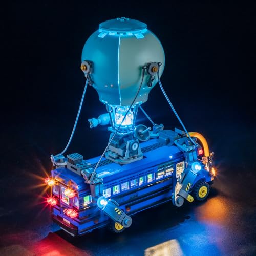 YEABRICKS LED Light for 77073 Fortnight Battle Bus Building Blocks Model Building Set NOT Included - Image 5