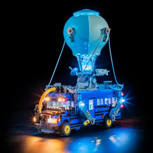 YEABRICKS LED Light for 77073 Fortnight Battle Bus Building Blocks Model Building Set NOT Included - Image 1
