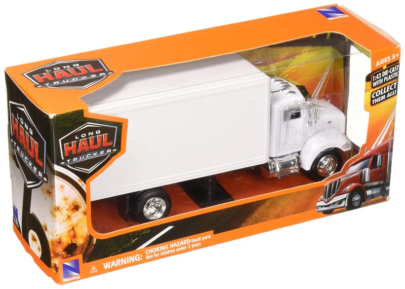 NewRay New-Ray 15803D 1: 43 Utility Peterbilt 335 Box Truck White - Image 3