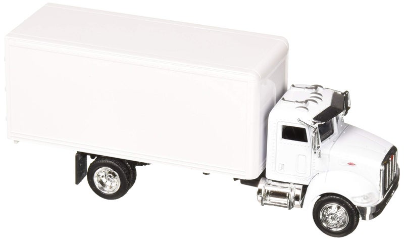NewRay New-Ray 15803D 1: 43 Utility Peterbilt 335 Box Truck White - Image 1