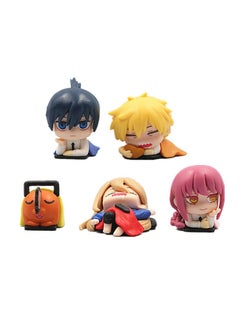 General 5 sleep chainsaw human figure electric Machima, Hayakawa Akipava, toy model twisted egg doll ornament (3-4 cm)  - Image 1