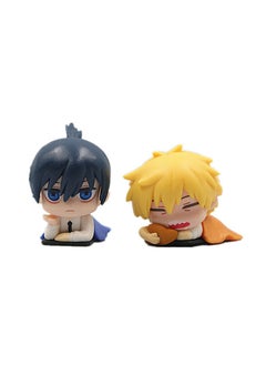General 5 sleep chainsaw human figure electric Machima, Hayakawa Akipava, toy model twisted egg doll ornament (3-4 cm)  - Image 2