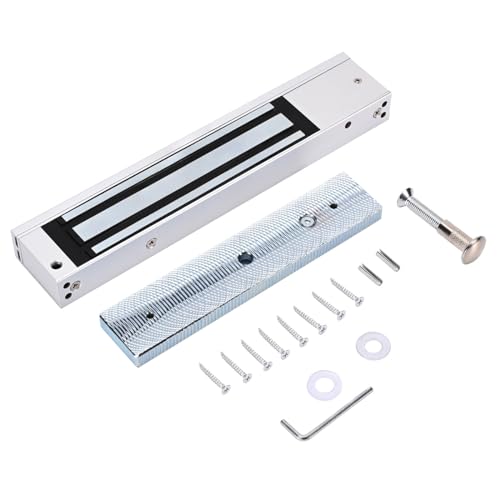 YUHANUS Electric Magnetic Door Lock with Z and L Bracket Outdoor Waterproof 280KG 600lb Holding Force Electromagnet Lock 12V DC Fail Safe NC Mode for Access Control System - Image 5