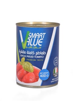 سمارت فاليو سمارت فاليو طماطم كاملة مقشرة 400 جرام 
