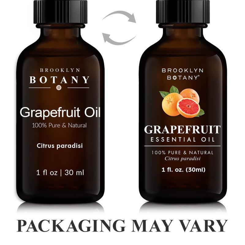 Brooklyn Botany Grapefruit Essential Oil – 100% Pure and Natural – Premium Grade Oil with Dropper - for Aromatherapy and Diffuser - 1 Fl Oz - Image 4