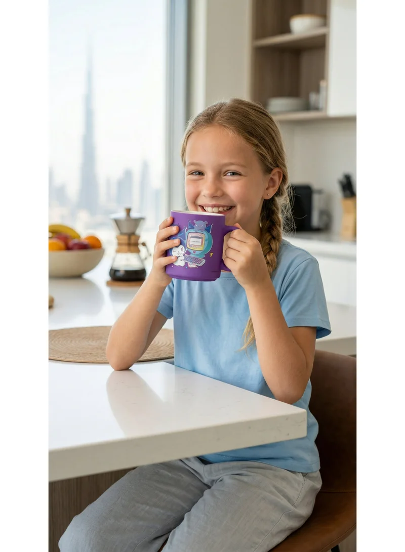 Sanrio  Sanrio Kuromi 390ml Ceramic Cup for Women | Best Price UAE