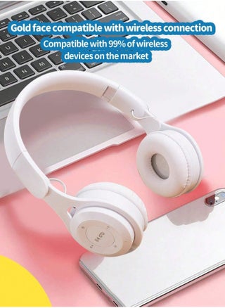 Wireless Bluetooth Over-Ear Headphones, Intelligent Noise Cancellation, Comfortable Fit, Multi-Mode Playback with Card/Line/Bluetooth, Bluetooth 5.0 Stable Connection, Clear Sound Quality - pzsku/Z73EE71375E8E226F92AAZ/45/1747177690/54774673-c7dd-445b-97c1-9db0d8f5042e