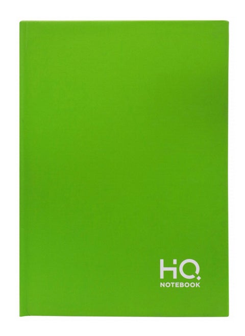 A4 Size Casebound Notebook With 160 Sheets Green
