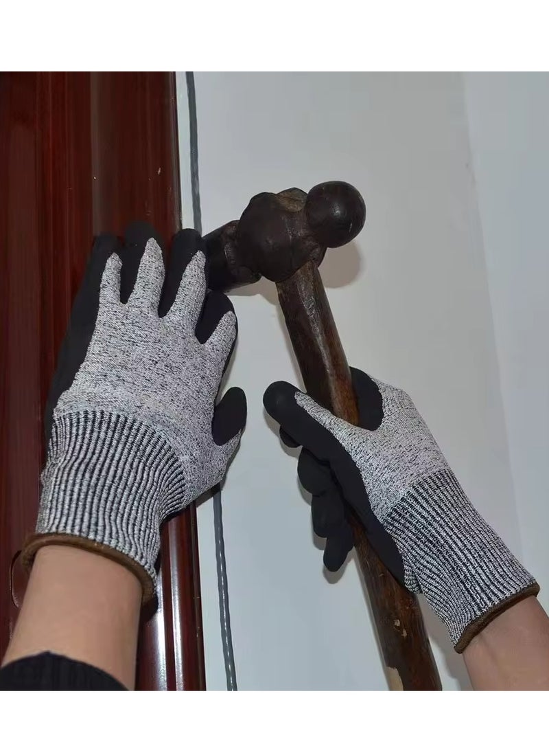 Generic A pair of cut-resistant gloves for industrial, agricultural, domestic and construction work  - Image 4