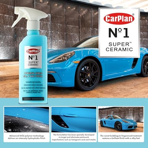 CarPlan No.1 Super Ceramic Hybrid Si02 Wax Spray Coating for Cars, 21 Fl Oz - Image 5