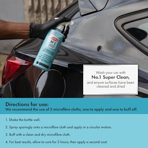 CarPlan No.1 Super Ceramic Hybrid Si02 Wax Spray Coating for Cars, 21 Fl Oz - Image 4