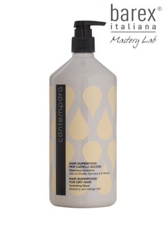 Barex Italiana Contempora - Hair Superfood for Dry Hair | Hydrating Mask 1000 ML 