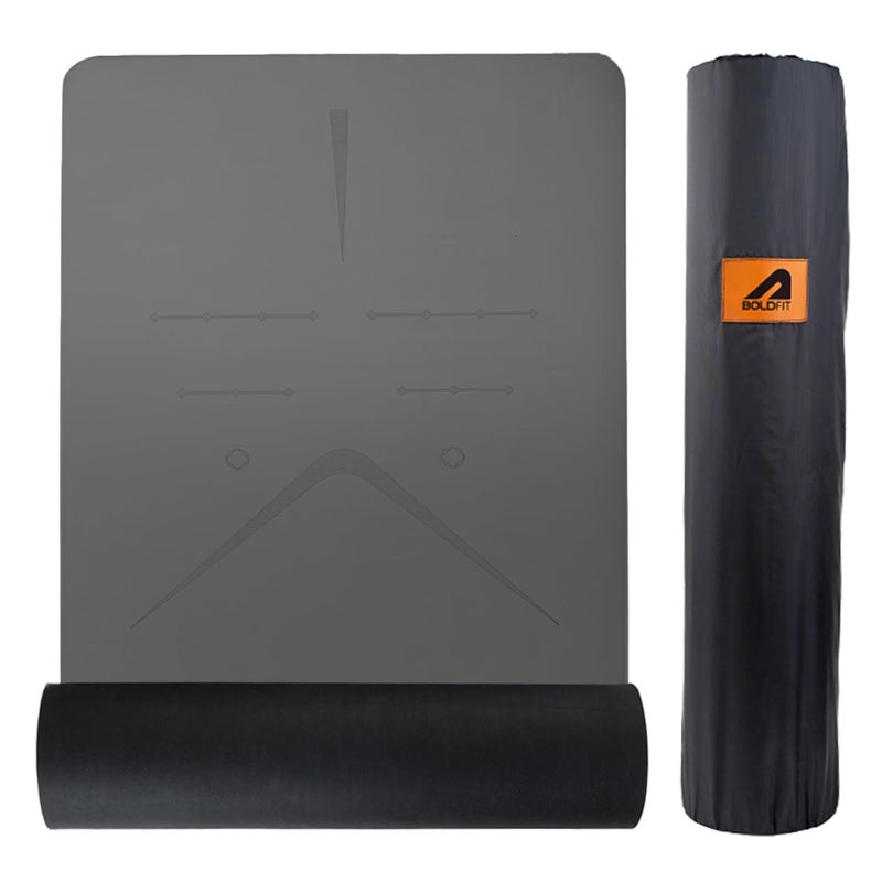 BOLDFIT Yoga Mat for Women & Men Anti-Slip Exercise Mat for Home Workout, Gym & Yoga – Durable, Lightweight & Sweat-Resistant - Image 1