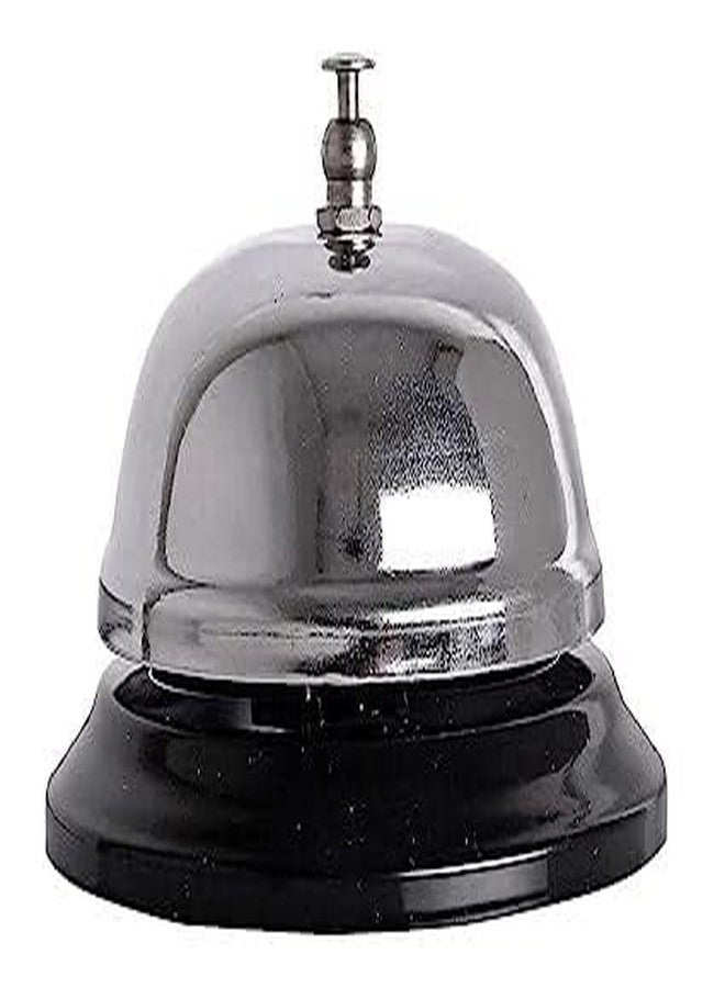 ikis Manual Push and Press Stainless Steel Call Bell for Table - Image 1
