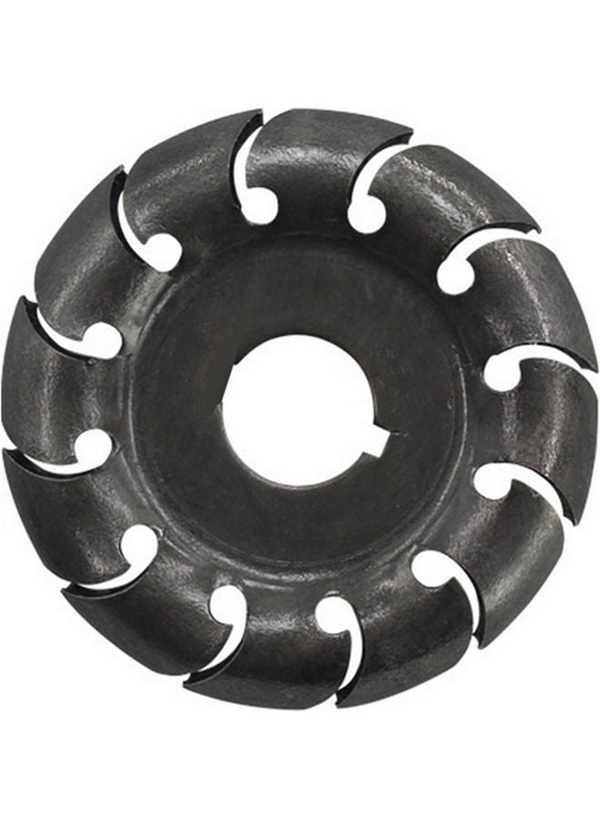 NIBEMINENT 12-Teeth Wood Polishing Shaping Wheel Black  - Image 1
