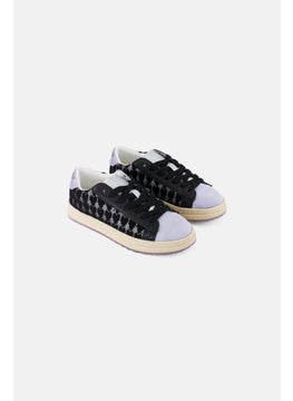 Kids Girls Jmolly Lace Up Casual Shoes, Black