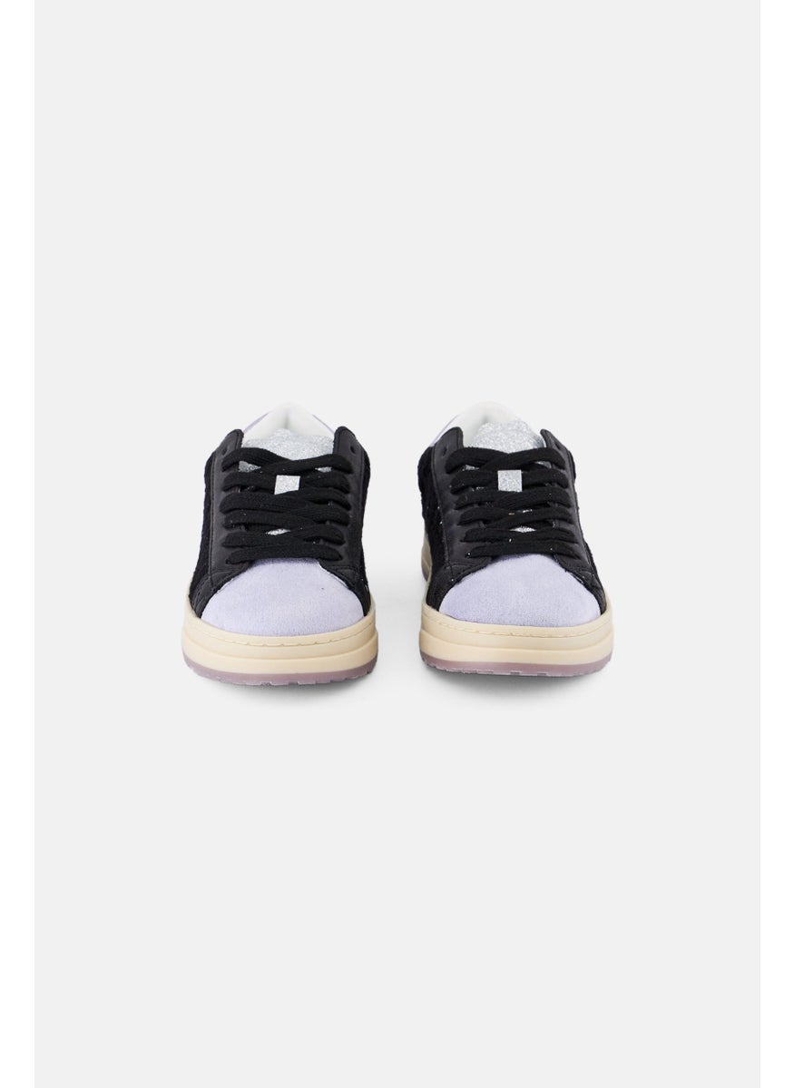STEVE MADDEN - Kids Girls Jmolly Lace Up Casual Shoes, Black - Image 1