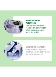 Mother Sparsh Baby Laundry Liquid Detergent (Powered By Plants) With Bioenzymes And Eucalyptus Oil Refill Pack (500Ml)  - Image 5