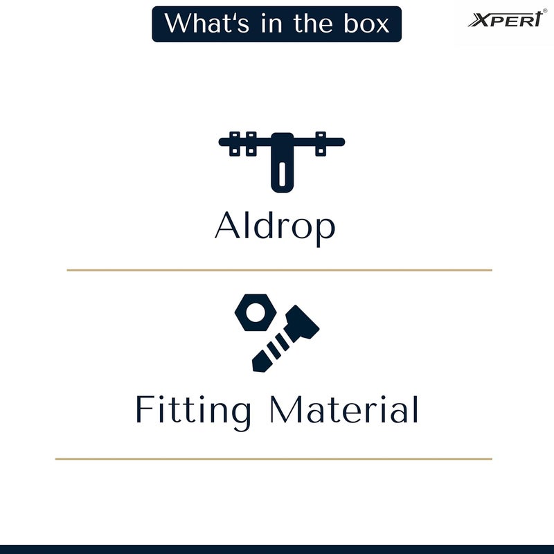 Xpert قفل فضي بطول 10 بوصات (عبوة من 1) - مجموعة قفل باب كادي كوندا - SSAL-615 (الفولاذ المقاوم للصدأ) 3+1 (قفل للباب الرئيسي) - Image 4