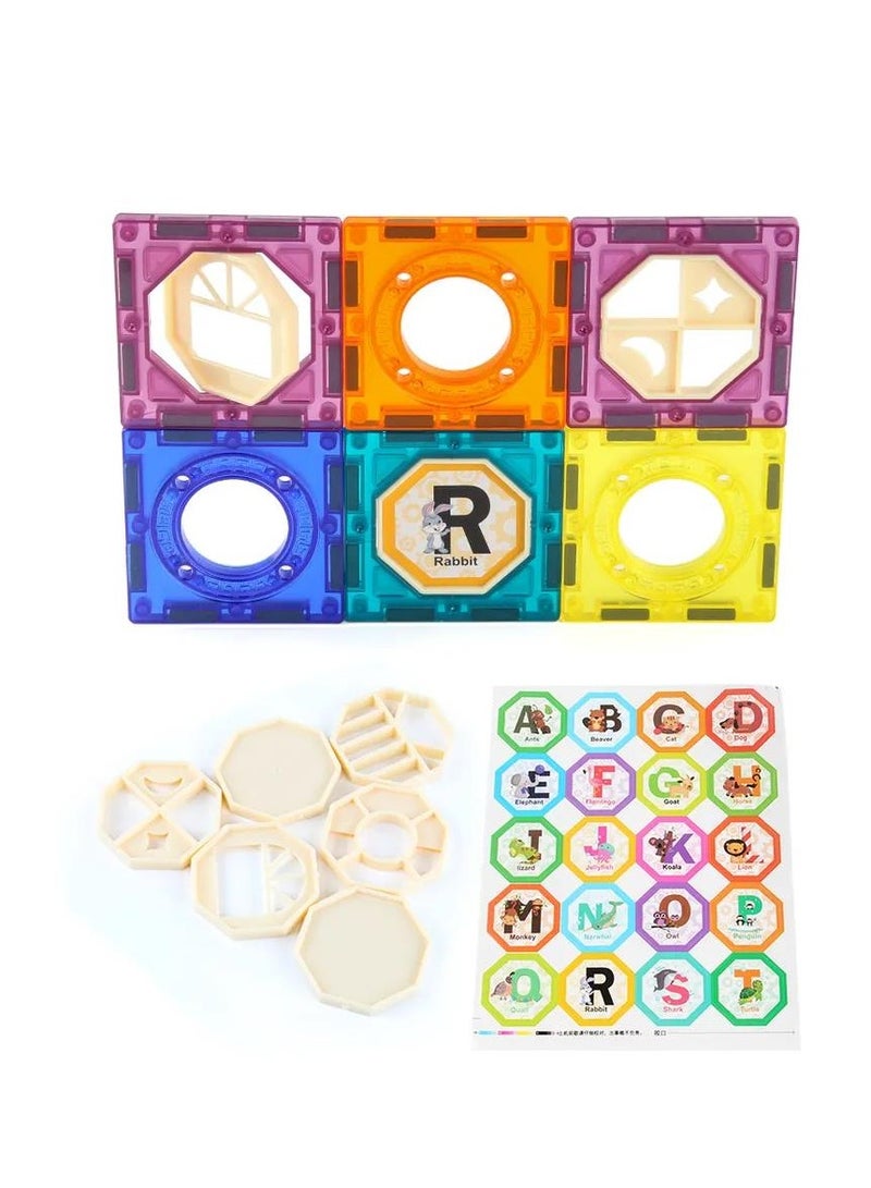 Kid's Magnetic Building Block Toy DIY Blocks for Children Hot Sale 125Pcs Gift Box Set - Image 3